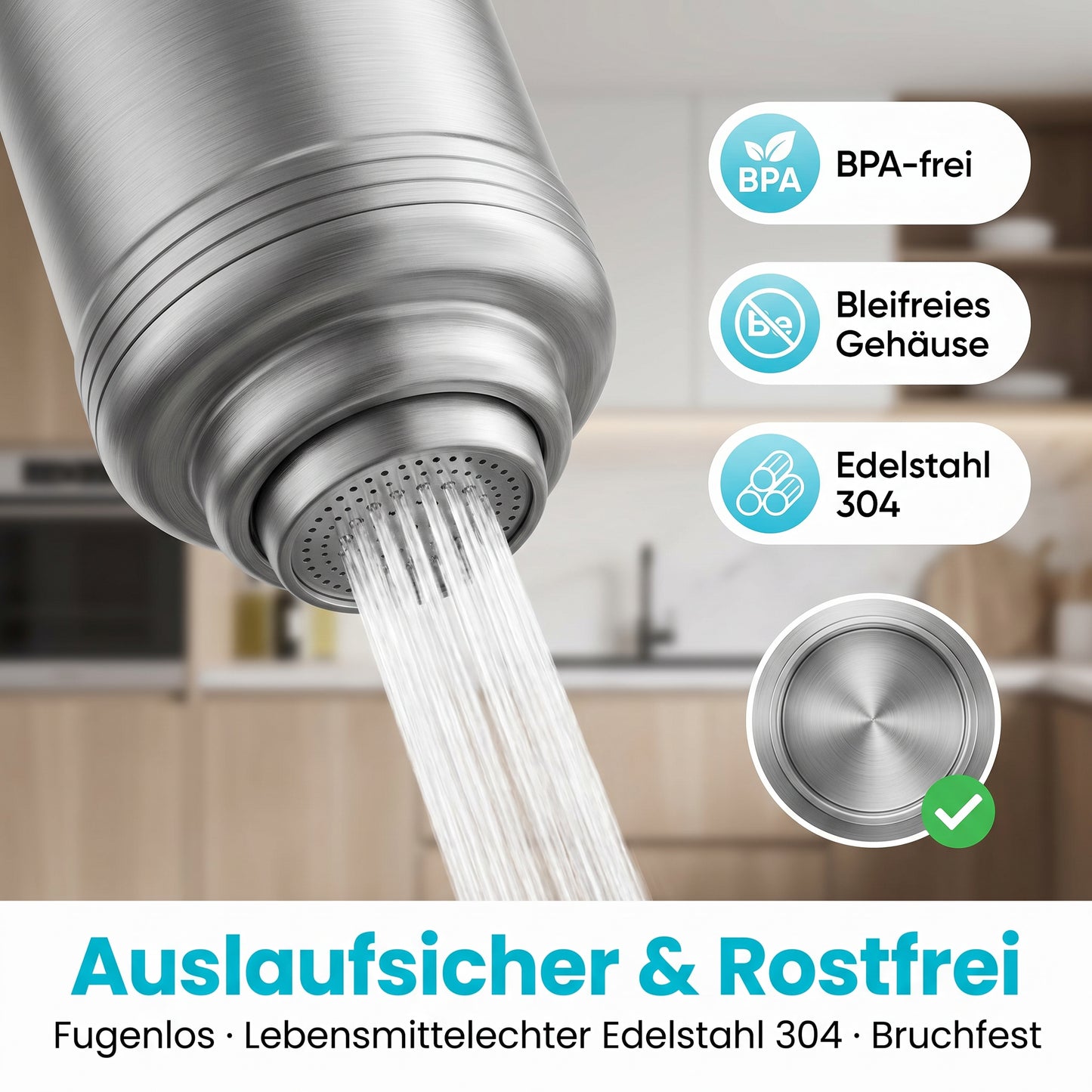 AquaBar – Frisches Wasser direkt aus dem Hahn, ohne Chlorgeschmack