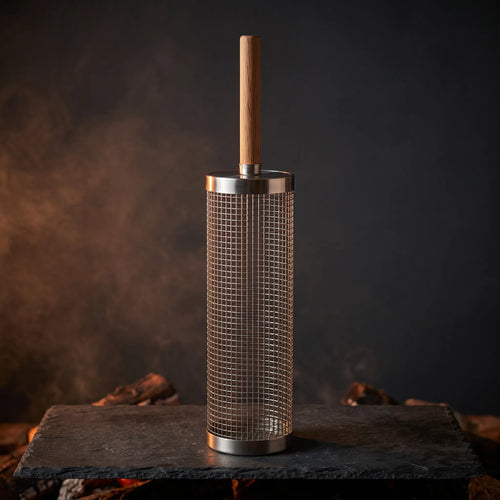GrillBar – Rollender Edelstahl-Grillkorb