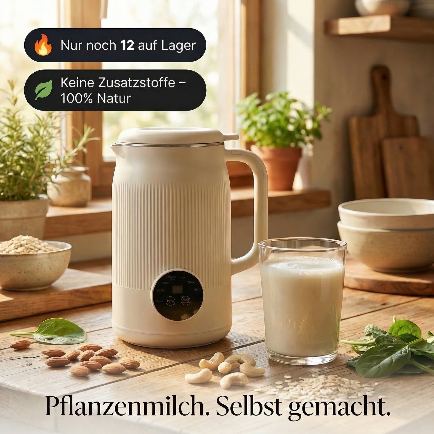 MylkBar – Frische Pflanzenmilch auf Knopfdruck, ohne Zusatzstoffe