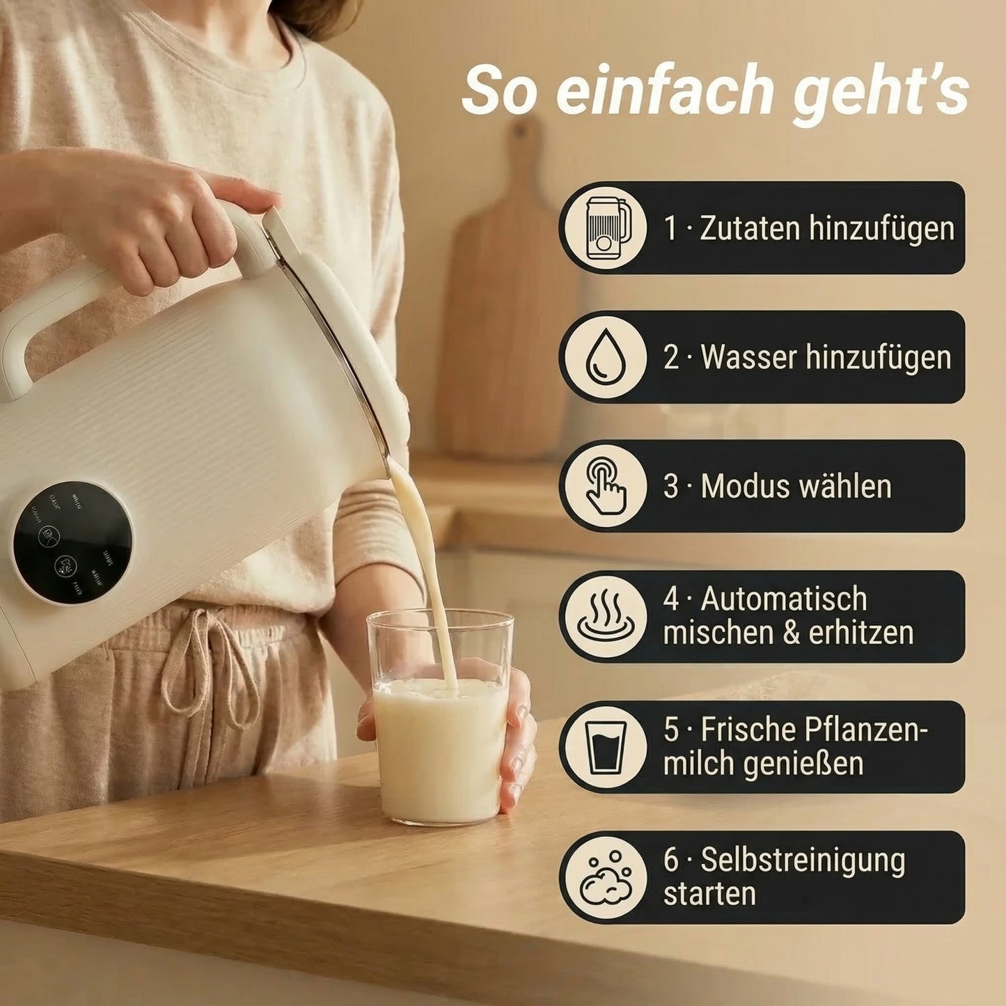 MylkBar – Frische Pflanzenmilch auf Knopfdruck, ohne Zusatzstoffe
