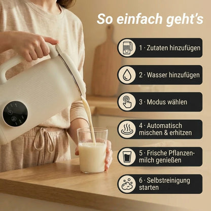 MylkBar – Frische Pflanzenmilch auf Knopfdruck, ohne Zusatzstoffe