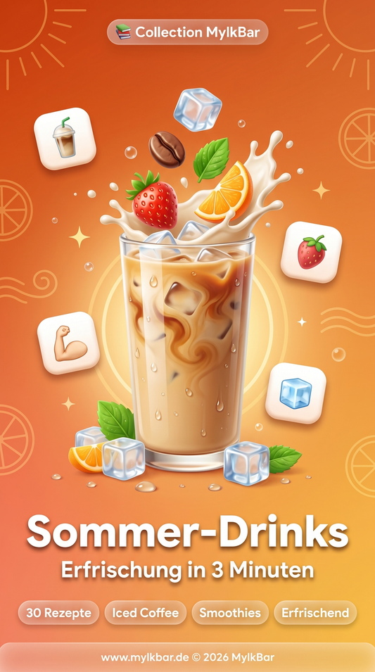 MylkBar® Sommer-Drinks Guide: 30 erfrischende Rezepte für Iced Coffee, Smoothies & mehr (E-Book)