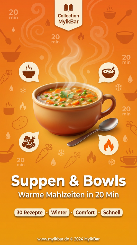 MylkBar® Suppen & Bowls: 30 wärmende Mahlzeiten in nur 20 Minuten (E-Book)