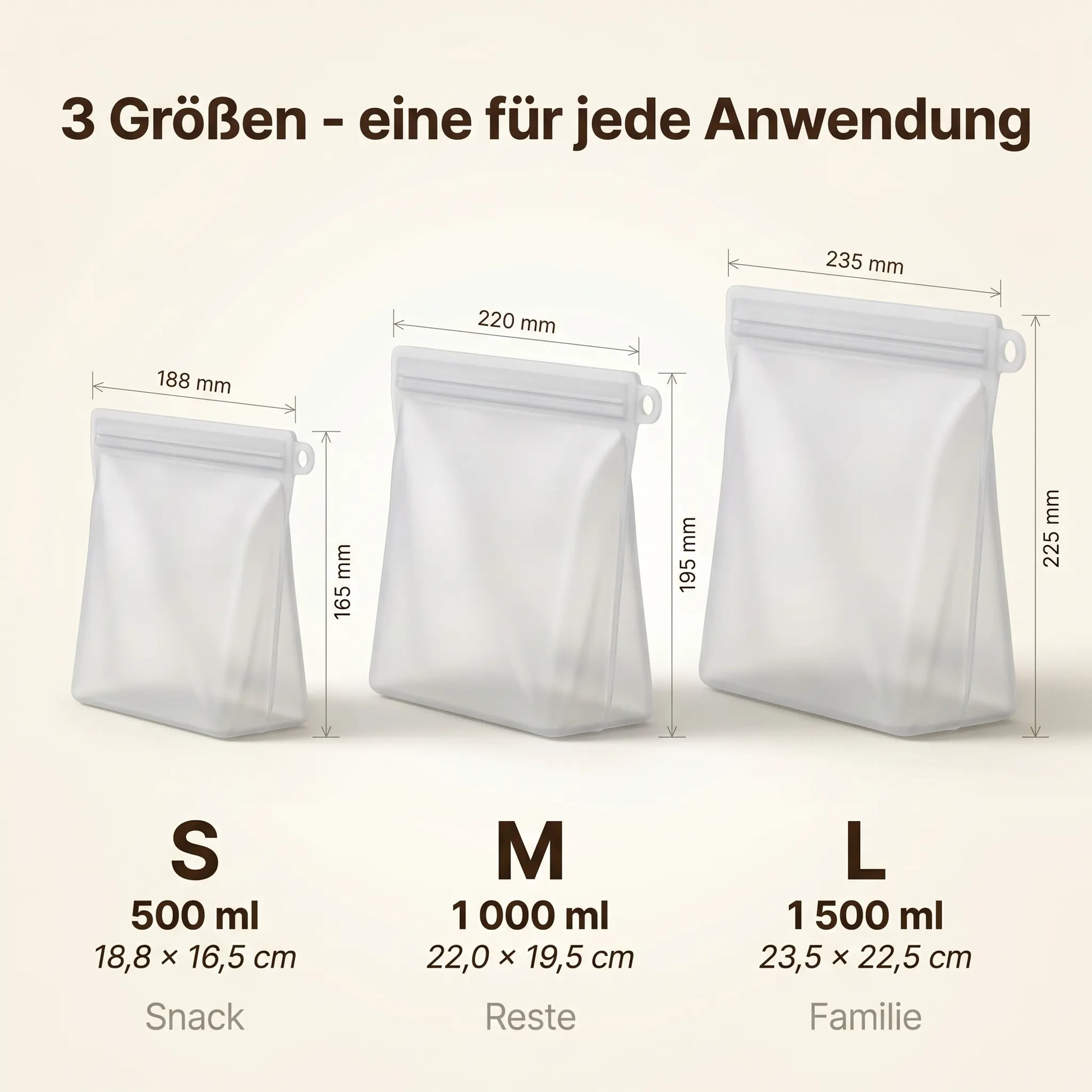 HaltBar Vorteile — BPA-frei, spülmaschinenfest, Mikrowelle, Sous-vide, 1000× wiederverwendbar